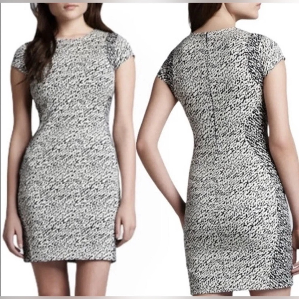 Diane Von Furstenberg Monochrome Mini Dress